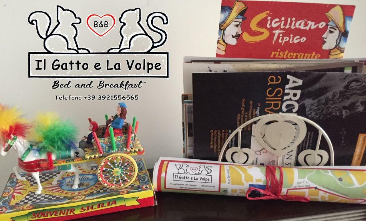 Il Gatto E La Volpe Bed & Breakfast Syracuse Bagian luar foto